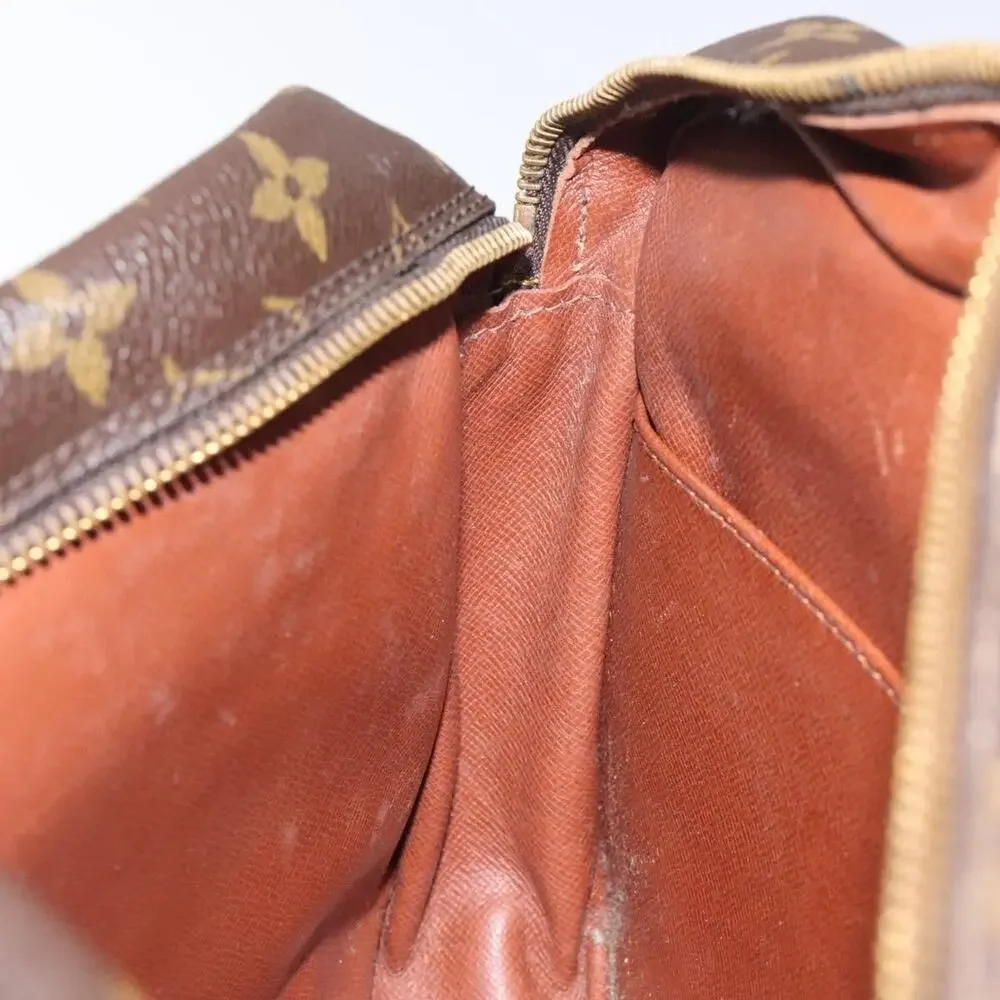 Louis Vuitton Monogram Compiegne 28 Clutch Bag Brown